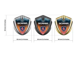 Scania Emblem Fender Badge Max Force High-Quality